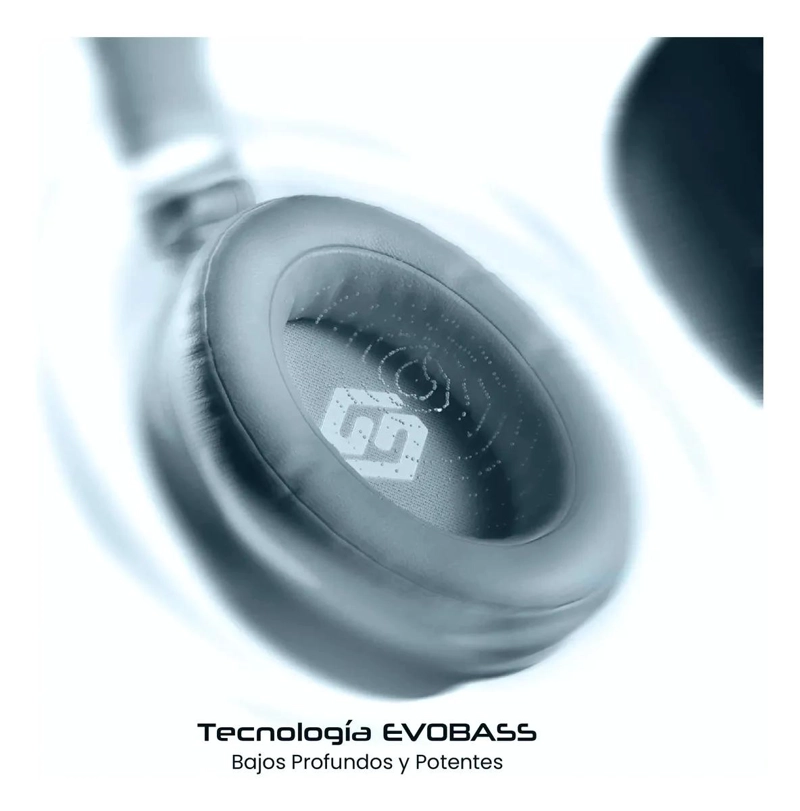 AUDIFONOS BLUETOOTH OVER-EAR CON 45 HORAS DE BATERIA Y CANCELACION DE RUIDO - 3