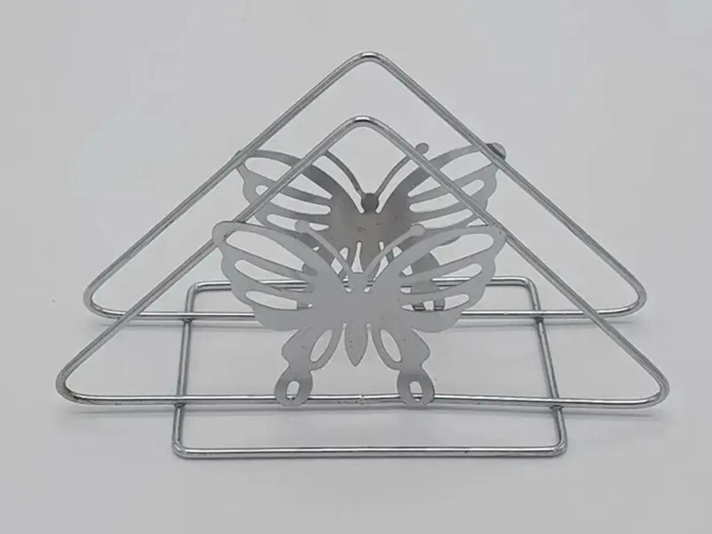 SERVILLETERO DE ACERO INOXIDABLE PARA COCINA Y COMEDOR - 4