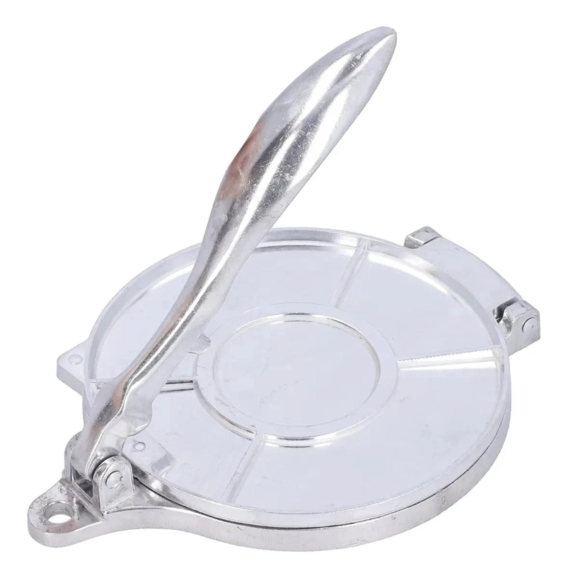 PRENSA MANUAL DE ALUMINIO PARA HAMBURGUESAS DE 16 CM - 7