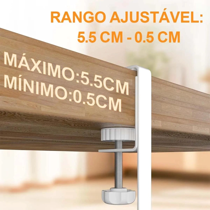 BANDEJA ORGANIZADORA DE CABLES PARA ESCRITORIO 40 CM - 3