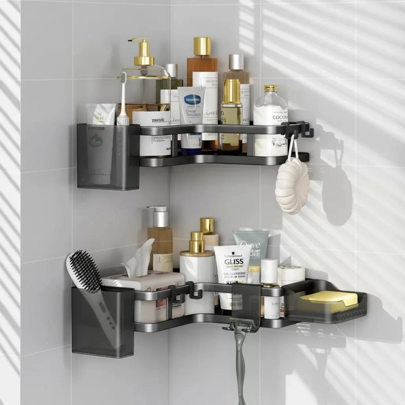 SET DE REPISAS ESQUINERAS ADHESIVAS PARA BAÑO Y DUCHA - 3