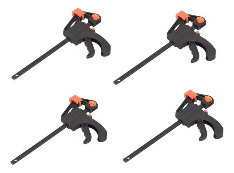 PACK DE 4 PRENSAS RAPIDAS SARGENTO 8 PULGADAS - 1