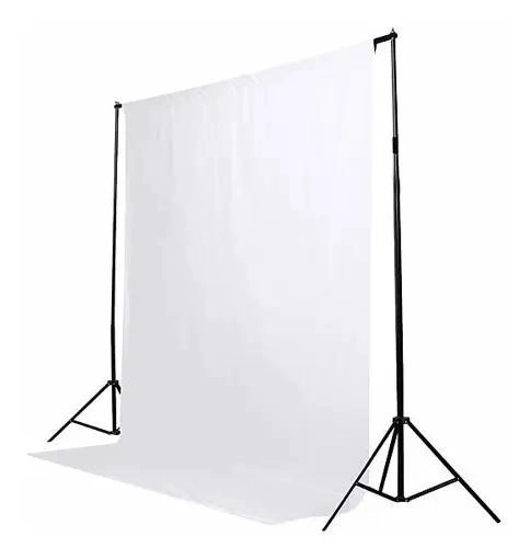 FONDO FOTOGRAFICO MUSELINA BLANCO 3X3 METROS IDEAL ESTUDIO - 4