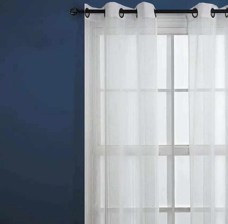 SET DE CORTINAS DE VELO TEXTURIZADO 135X220 CM PARA VENTANAS - 1