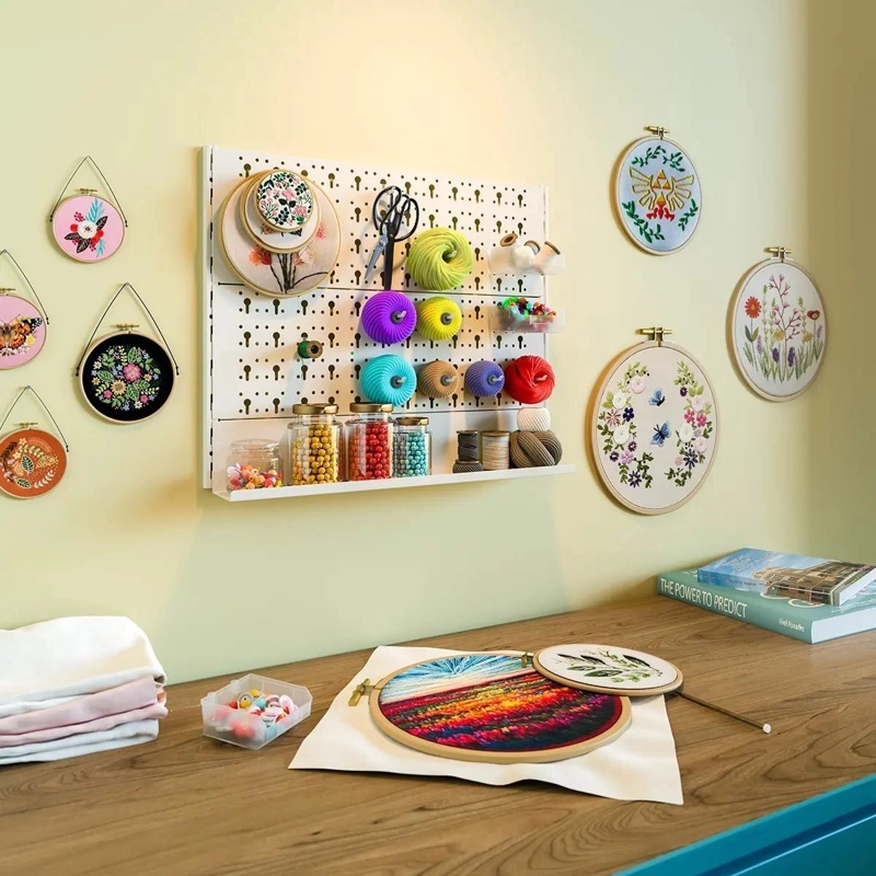 ORGANIZADOR DE PARED MULTIFUNCIONAL PARA ESCRITORIO - 8