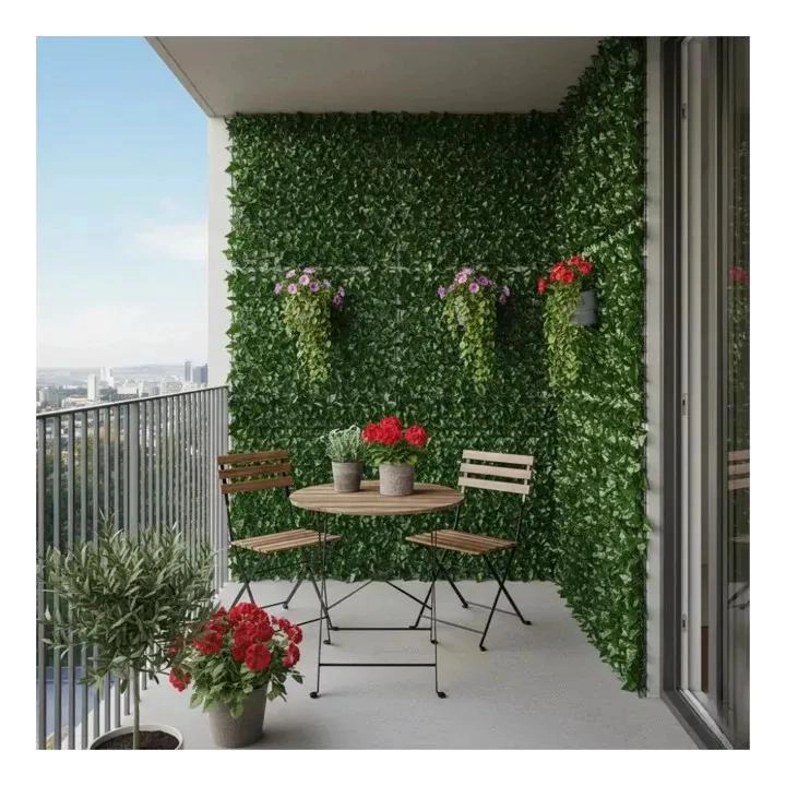 MALLA DECORATIVA DE HOJAS ENREDADERA ARTIFICIAL PARA JARDIN - 2