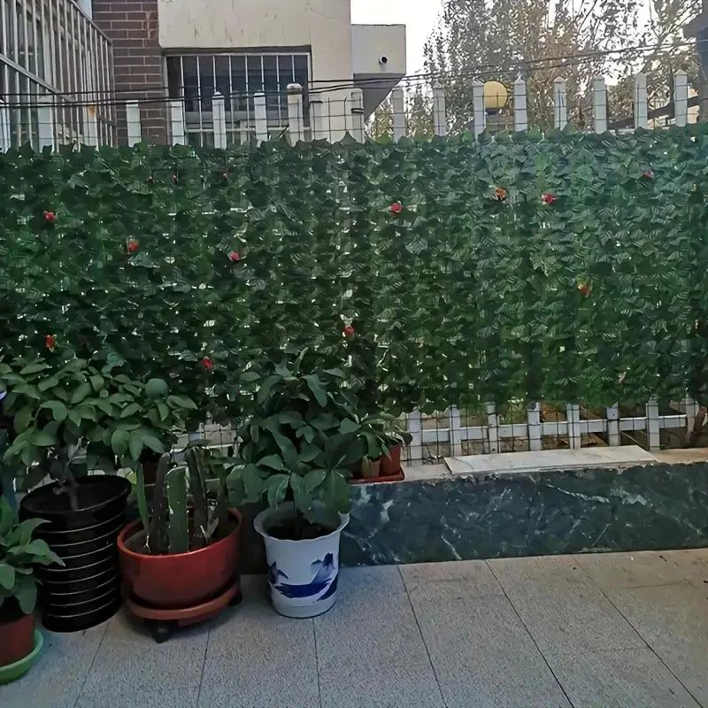 MALLA DECORATIVA DE HOJAS ENREDADERA ARTIFICIAL PARA JARDIN - 7