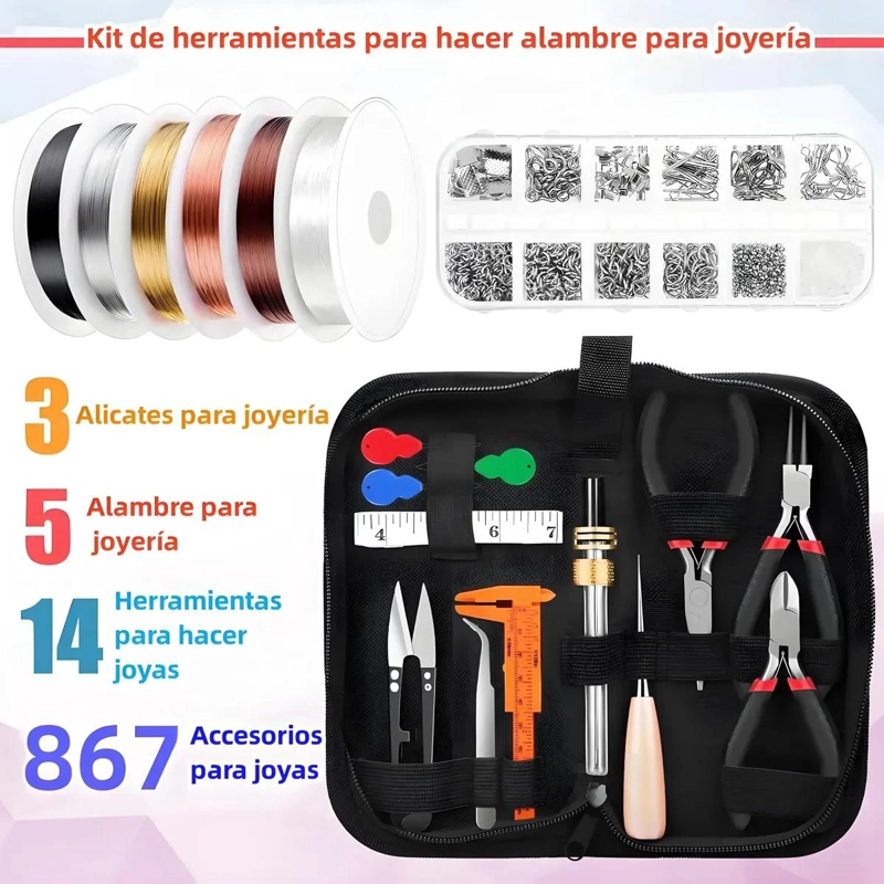 KIT DE HERRAMIENTAS PARA FABRICACION DE JOYAS - 2