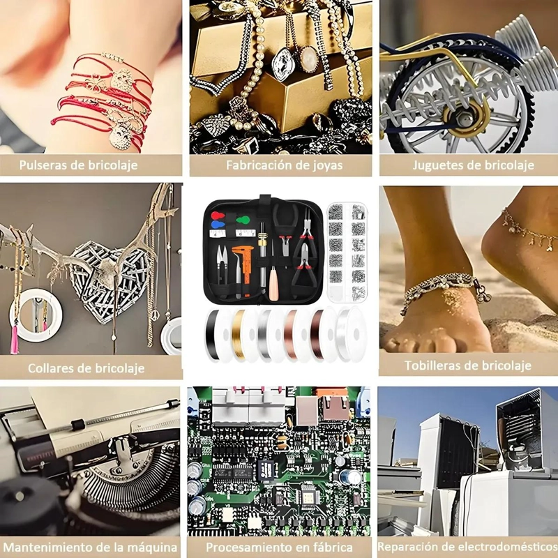 KIT DE HERRAMIENTAS PARA FABRICACION DE JOYAS - 9