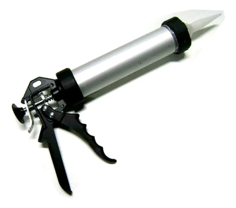 PISTOLA DE SILICONA DE ALUMINIO PARA MANUALIDADES Y REPARACIONES - 1