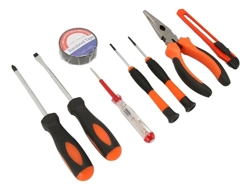 KIT DE HERRAMIENTAS MULTIFUNCION 9 PIEZAS EN MALETIN PRACTICO - 3