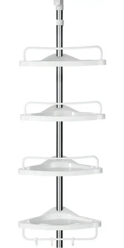 ORGANIZADOR ESQUINERO PARA DUCHA Y BAÑO AJUSTABLE DE 4 PISOS - 6