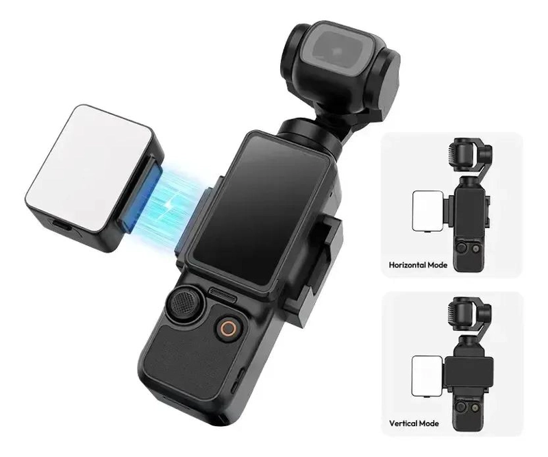 MINI LUZ LED MAGNE TICA COMPACTA PARA CREADORES DE CONTENIDO - 3