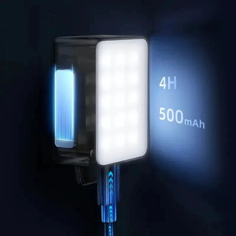 MINI LUZ LED MAGNE TICA COMPACTA PARA CREADORES DE CONTENIDO - 8