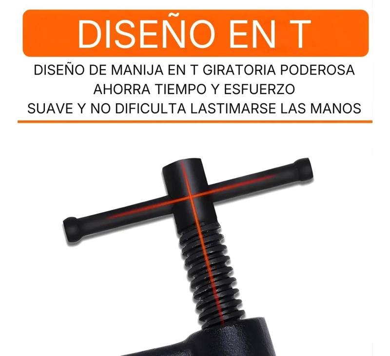 PRENSA TIPO G 4 PULGADAS PARA CARPINTERIA Y METALMECANICA - 1