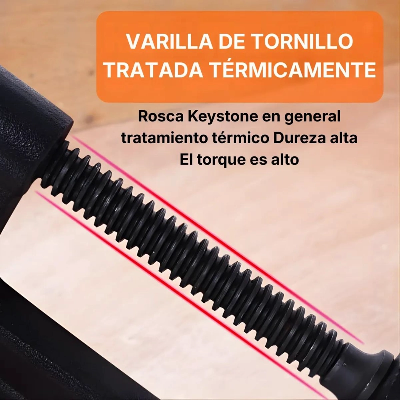 PRENSA TIPO G 4 PULGADAS PARA CARPINTERIA Y METALMECANICA - 4