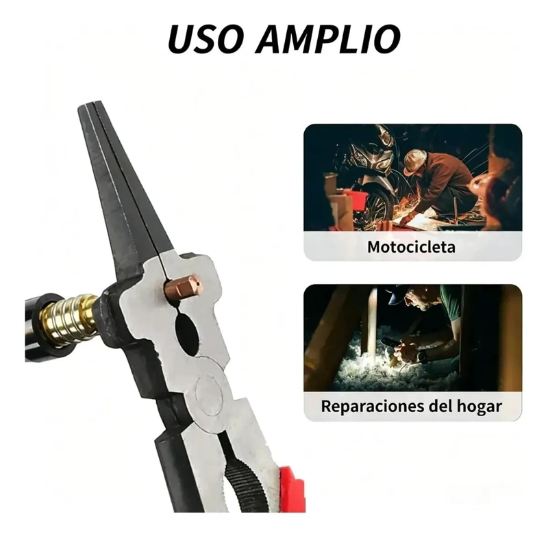 ALICATE MULTIFUNCIONAL PARA SOLDADURA Y CORTE DE ALAMBRE - 3