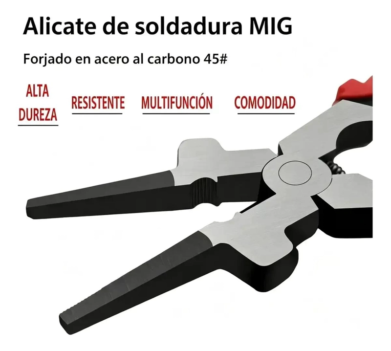 ALICATE MULTIFUNCIONAL PARA SOLDADURA Y CORTE DE ALAMBRE - 5