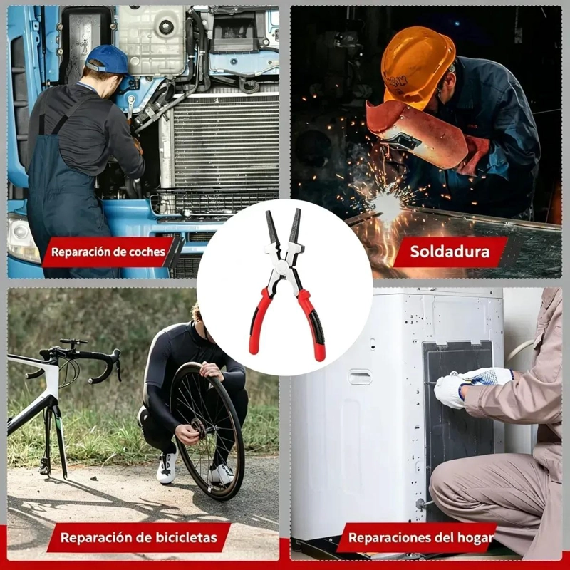 ALICATE MULTIFUNCIONAL PARA SOLDADURA Y CORTE DE ALAMBRE - 7