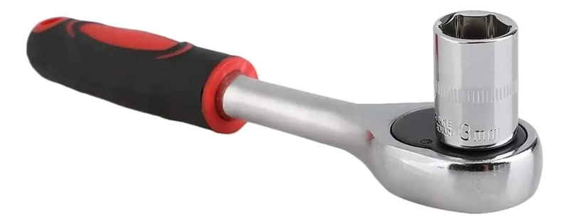 LLAVE COMBINADA DE ACERO CON MANGO ANTIDESLIZANTE - 3