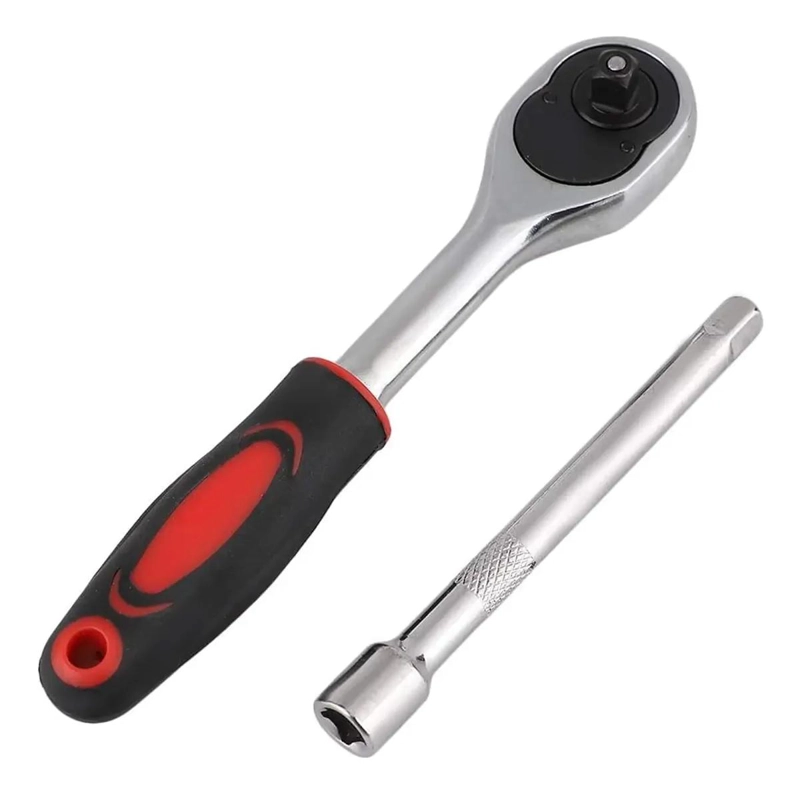 LLAVE COMBINADA DE ACERO CON MANGO ANTIDESLIZANTE - 4