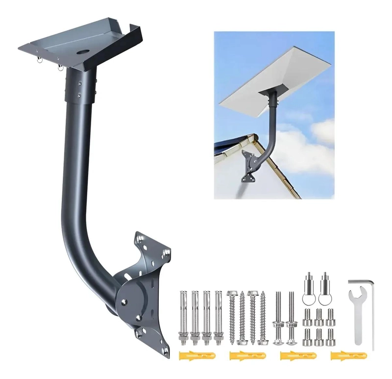 MASTIL DE METAL PARA ANTENA STARLINK V4 CON KIT DE INSTALACION - 1