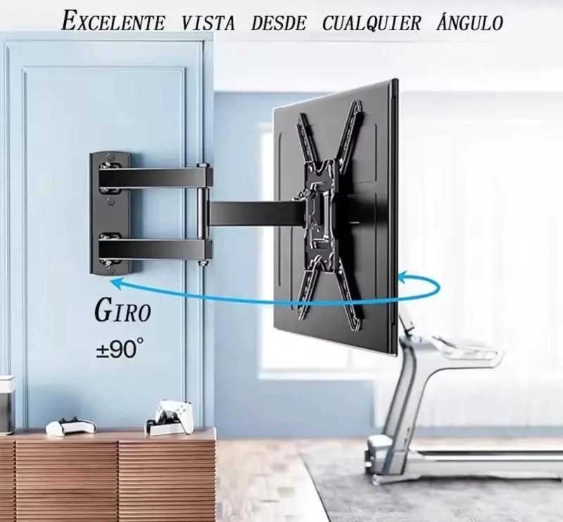 SOPORTE DE BRAZO RETRACTIL PARA PANTALLAS DE 26 A 65 PULGADAS - 3