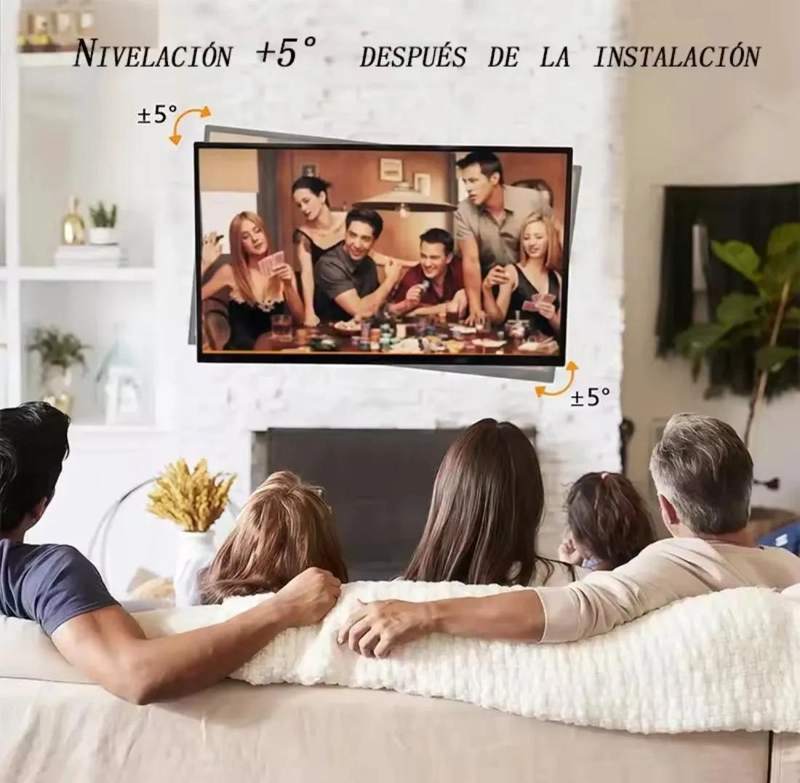 SOPORTE DE BRAZO RETRACTIL PARA PANTALLAS DE 26 A 65 PULGADAS - 5