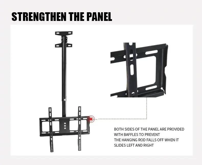 SOPORTE AJUSTABLE PARA TV DE 26 A 55 PULGADAS EN COLOR NEGRO - 7