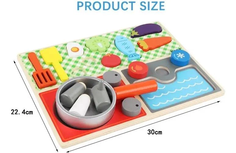 JUEGO DE PUZZLES DE MADERA PARA NIÑOS ESTIMULANTE Y DIVERTIDO - 8