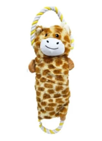 JUGUETE DE PELUCHE MASTICABLE CON CUERDA PARA PERROS 40X10CM - 1