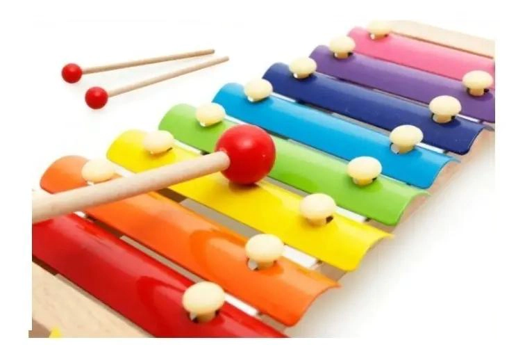 JUEGO DE MADERA EDUCATIVO PARA MOTRICIDAD Y XILOFONO - 3