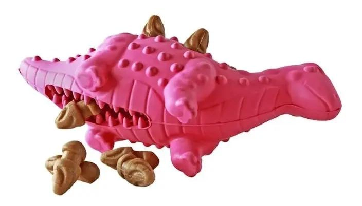 JUGUETE DENTAL ESTEGOSAURIO 2 EN 1 PARA PERROS - 3