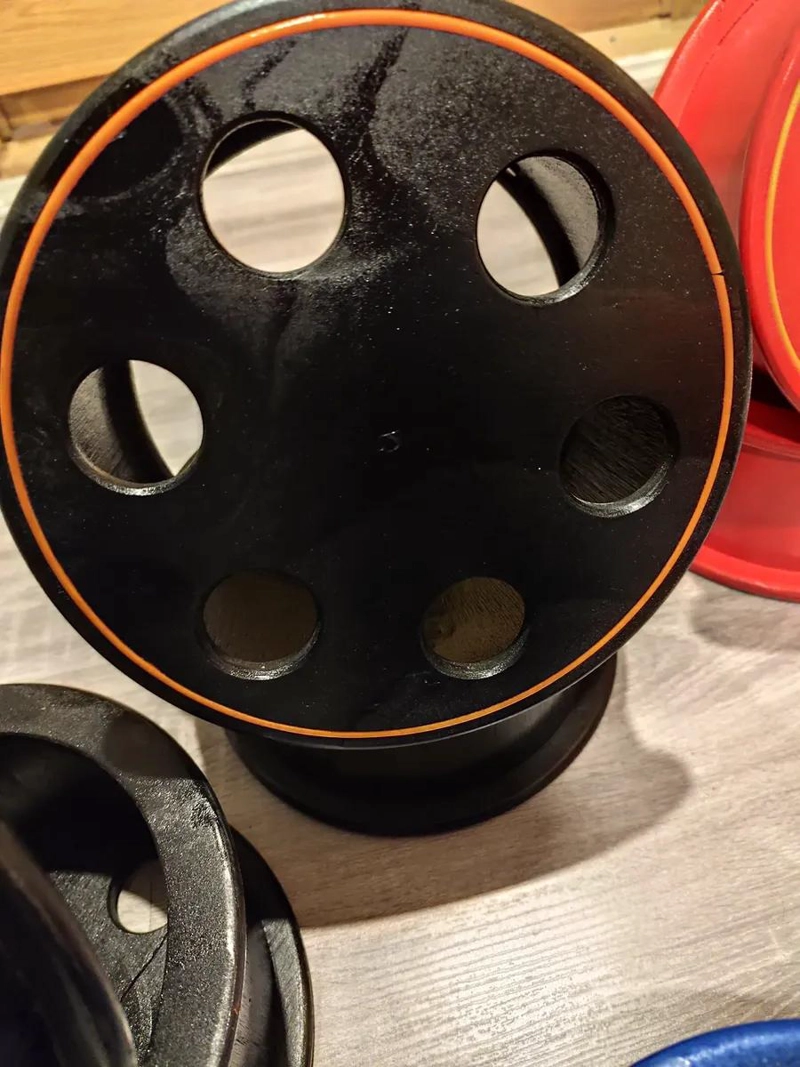 CARRETE TERCIADO PROFESIONAL 11 PULGADAS PARA VOLANTINES - 2