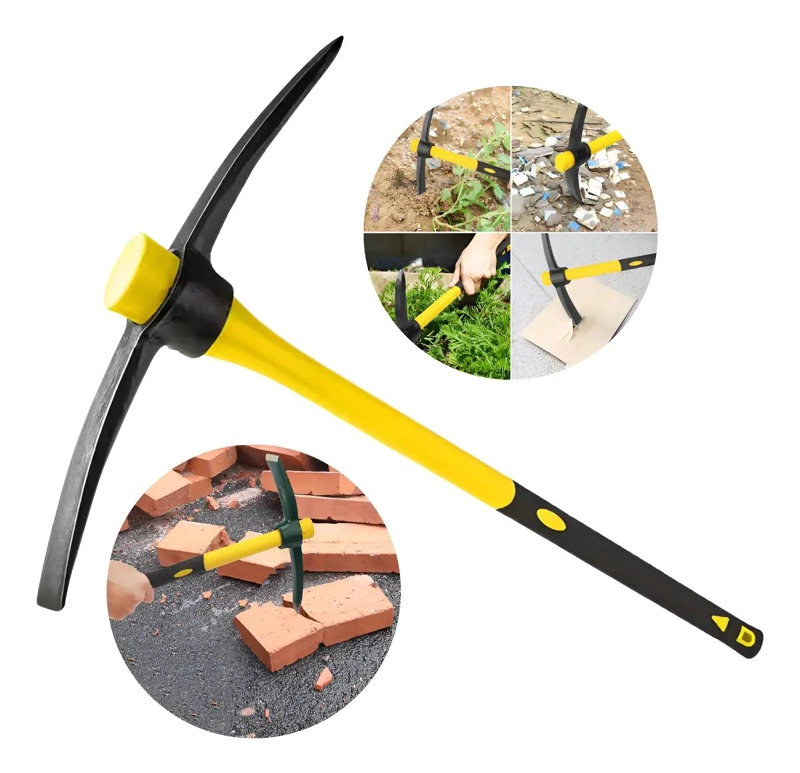 PICOTA DE DOBLE CABEZAL PARA JARDINERIA Y CONSTRUCCION 90CM - 1