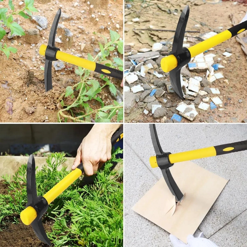 PICOTA DE DOBLE CABEZAL PARA JARDINERIA Y CONSTRUCCION 90CM - 6