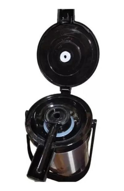 TERMO DE ACERO INOXIDABLE 1.9 LITROS CON BOMBA Y MANGO - 3