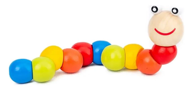 SET DE JUGUETES DIDACTICOS DE MADERA PARA NIÑOS DE 2 AÑOS - 2