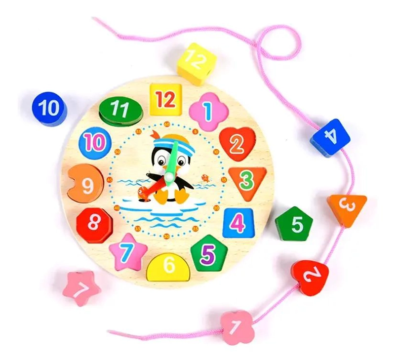 SET DE JUGUETES DIDACTICOS DE MADERA PARA NIÑOS DE 2 AÑOS - 4