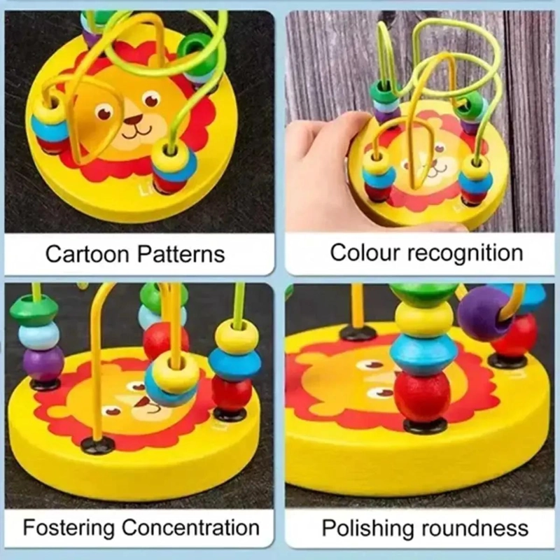 SET DE JUGUETES DIDACTICOS DE MADERA PARA NIÑOS DE 2 AÑOS - 6