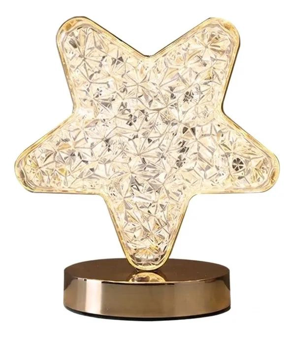 LAMPARA DE MESA ESTRELLA DECORATIVA PARA AMBIENTES ACOGEDORES - 6