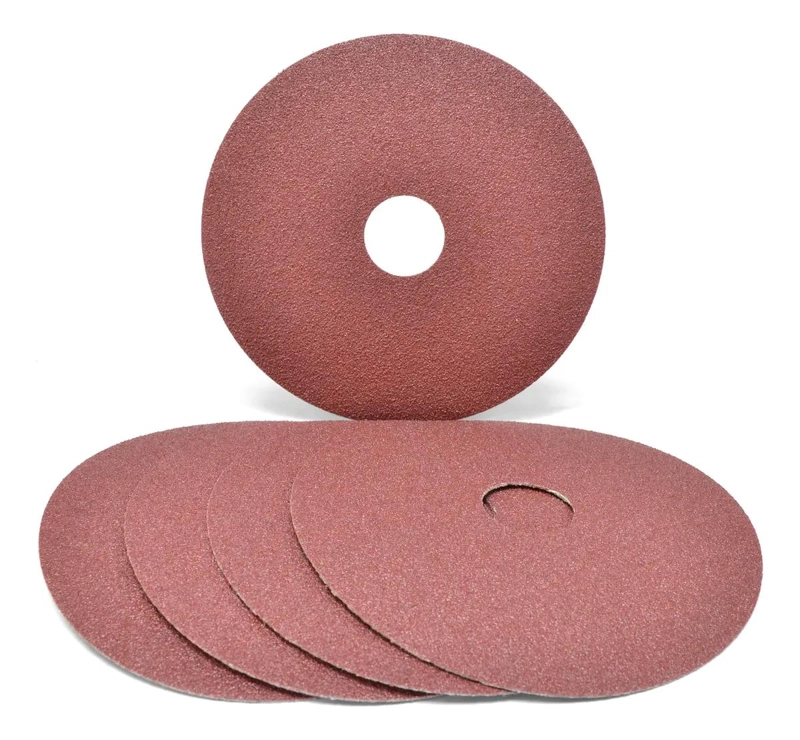 PACK DE 5 DISCOS DE FIBRA 4,5' GRANO 36 PARA METALES - 1