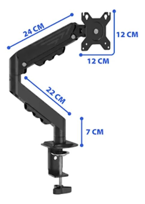 SOPORTE DE MONITOR ARTICULADO PARA PANTALLAS DE 17 A 32 PULGADAS - 6
