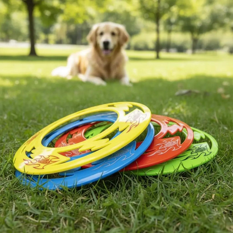 PACK DE 4 DISCOS VOLADORES PARA JUEGOS AL AIRE LIBRE - 2