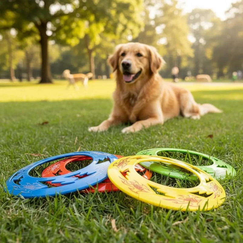 PACK DE 4 DISCOS VOLADORES PARA JUEGOS AL AIRE LIBRE - 6