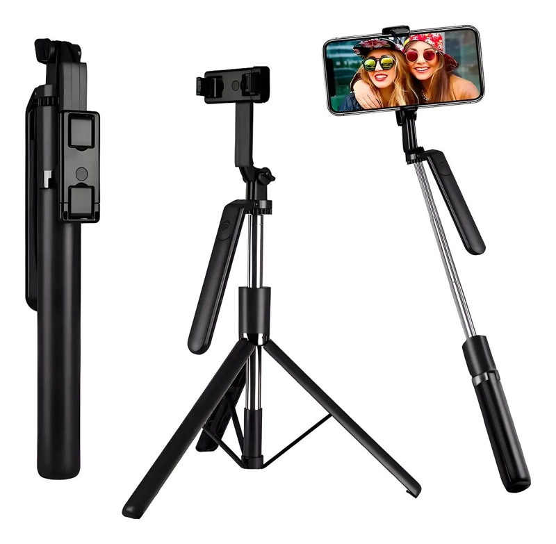 TRIPODE CELULAR MULTIFUNCIONAL Y ESTABILIZADOR DE 170 CM - 4