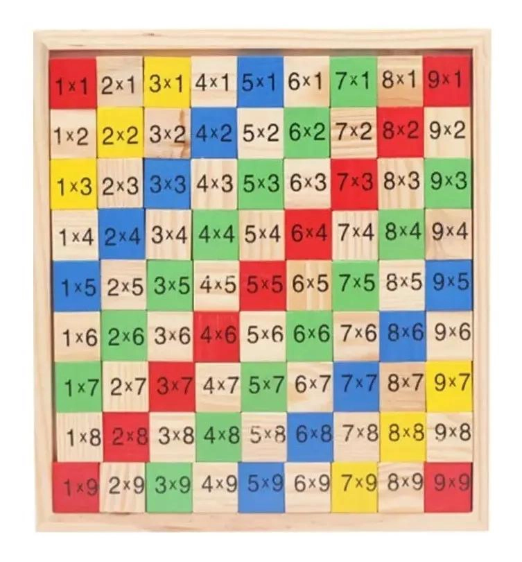 LETRAS Y NUMEROS MAGNE TICOS DE MADERA PARA NIÑOS - 6
