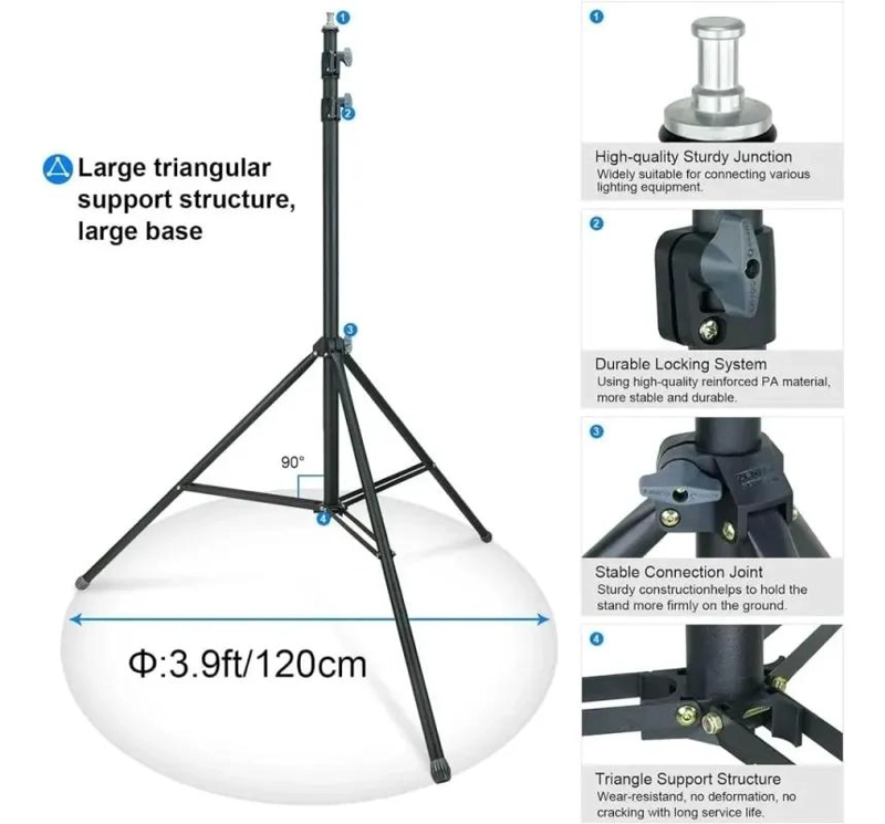 TRIPODE COMPACTO Y VERSATIL PARA FOTOGRAFIA Y VIDEO - 2