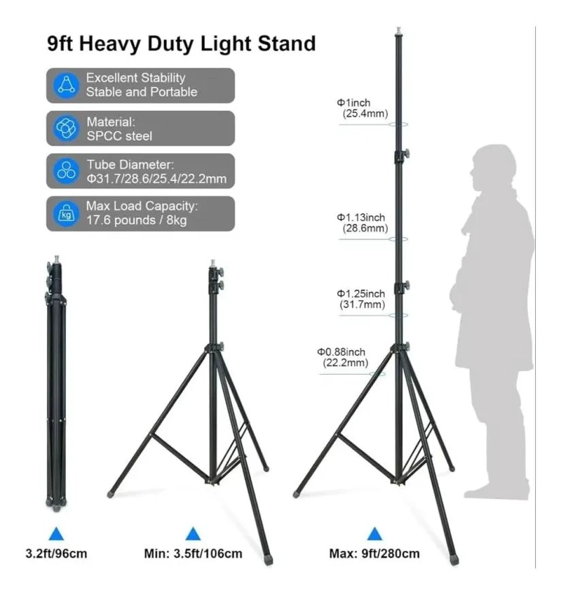 TRIPODE COMPACTO Y VERSATIL PARA FOTOGRAFIA Y VIDEO - 3