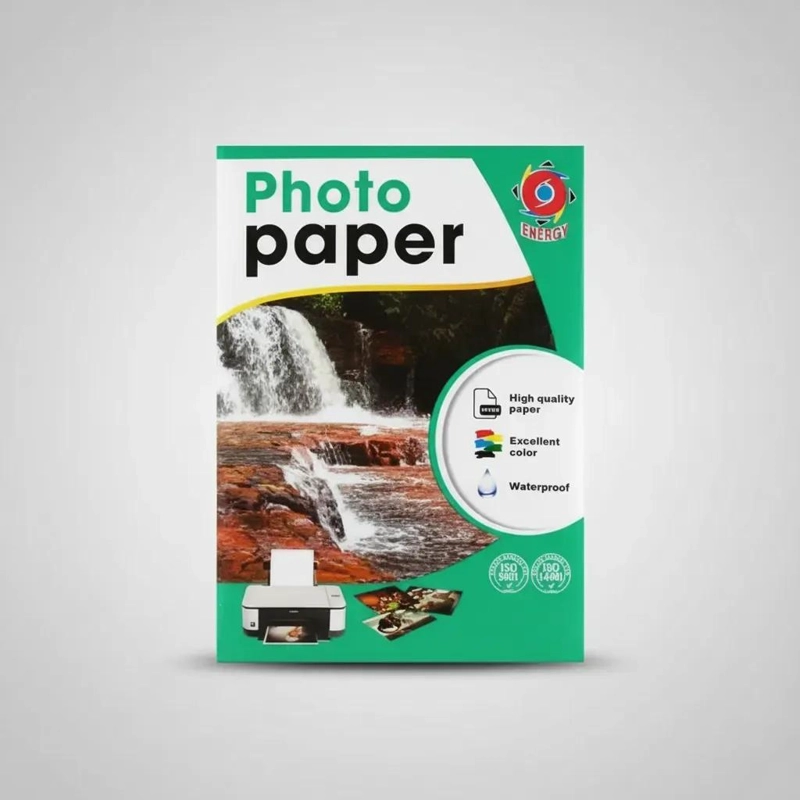 PAPEL FOTOGRAFICO GLOSSY 230 GR A4 100 HOJAS PARA IMPRESION - 1